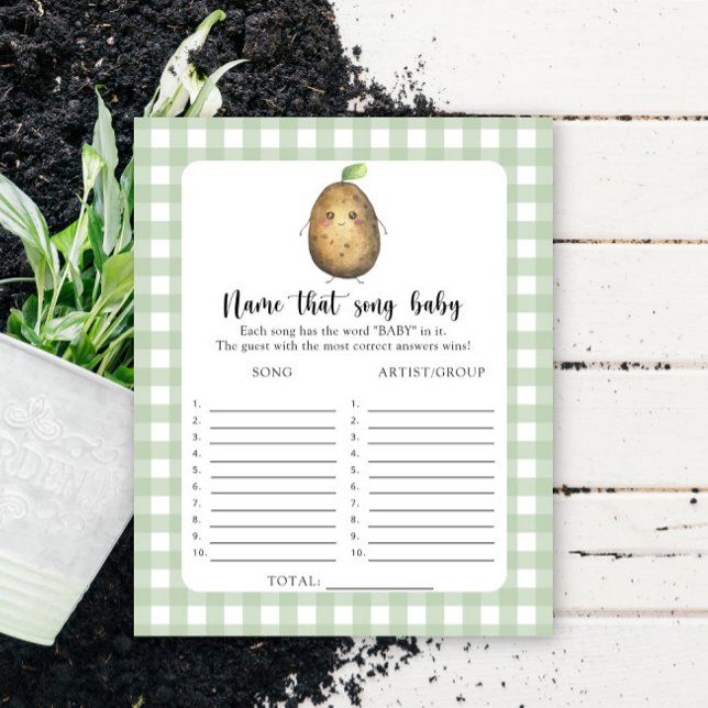 Pequena batata - Diz essa canção do bebê (Criador carregado)