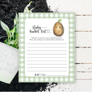 Pequena batata fofa - Lista de baldes