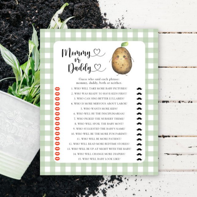 Pequena Batata - mamãe ou chá de fraldas (Criador carregado)