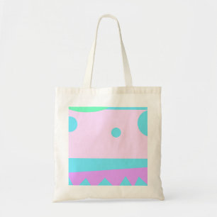 Pequena bolsa de Abstrato Monster Tote