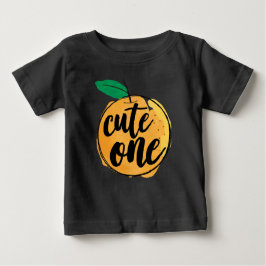 Pequena Camisa Laranja Cutie