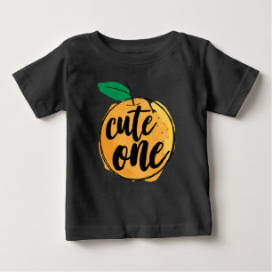 Pequena Camisa Laranja Cutie