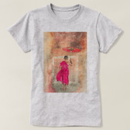 Pequena Camiseta Buda