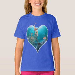 Pequena Camiseta de Sereia