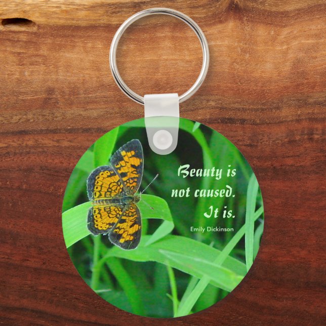 Pequena Chaveiro de borboletas (Frente)