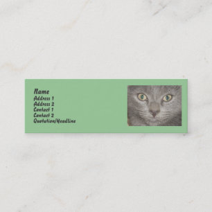 Pequena Cinza cartões de visitas