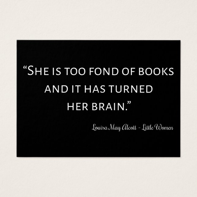 Pequena Citação de Mulheres II - Estilo Clássico (Frente)