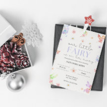 Pequena Fada Flores de chá de fraldas