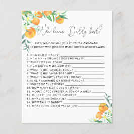 Pequena fofa que conhece melhor o PAI