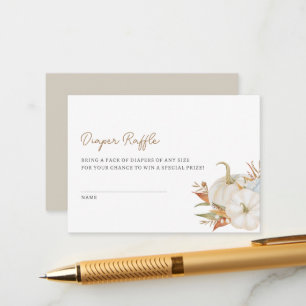 Pequena Fralda de Abóbora Cartão de Gabinete Raffl