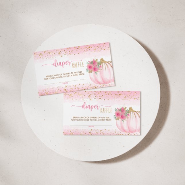 Pequena Fralda de Bebê Floral de Abóbora Cartão Ra (Criador carregado)