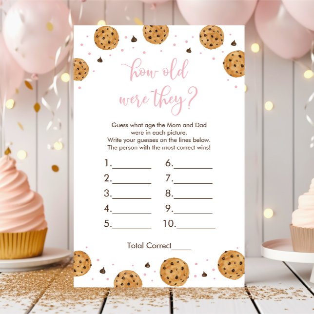 Pequena Garota Rosa De Cookie Quantos Anos Eles Jo (Criador carregado)