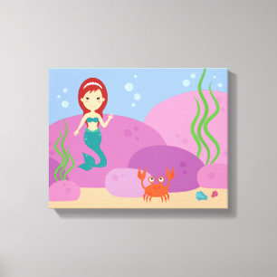 Pequena impressão de camvas de quarto de criança d