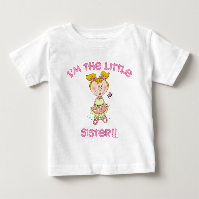 Pequena Irmã T-Shirt (Loira) (Frente)