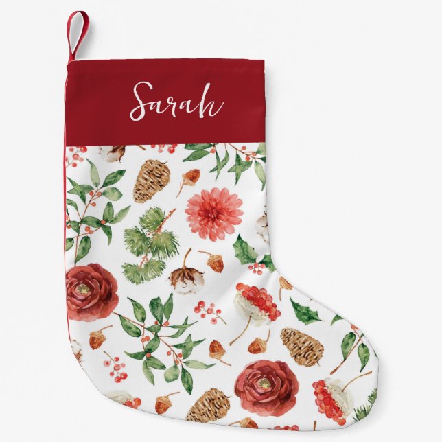 Pequena Meia de Natal Botânica (Frente)