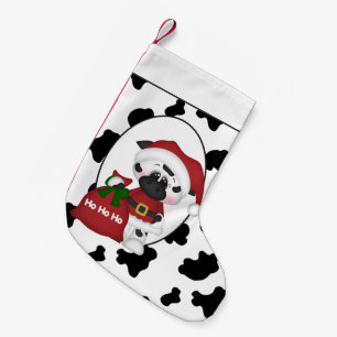 Pequena Meia de Natal de Cowboy Santa Natal