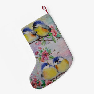 Pequena Meia de Natal de Pássaros