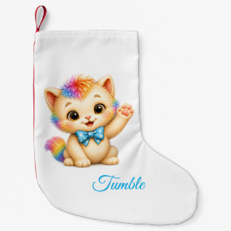 Pequena Meia de Natal do Gatinho Tumble