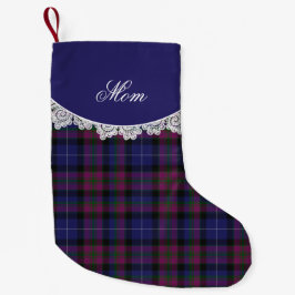 Pequena Meia de Natal em Xadrez Tartan Pride of Scotland