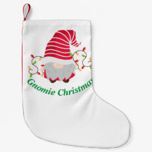 Meia de Natal Gnomie Natal