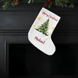 Pequena Meia de Natal Personalizada