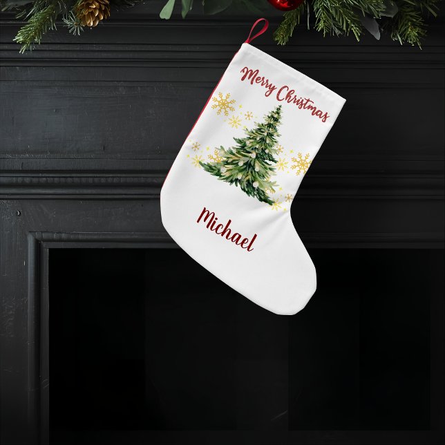 Pequena Meia de Natal Personalizada (Criador carregado)