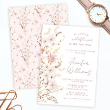 Pequena menina de flor silvestre, querida, convite