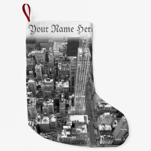 Pequena New York que armazena a meia do Natal de New York
