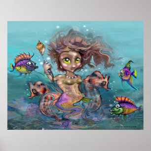 Pequena Poster de Sereia
