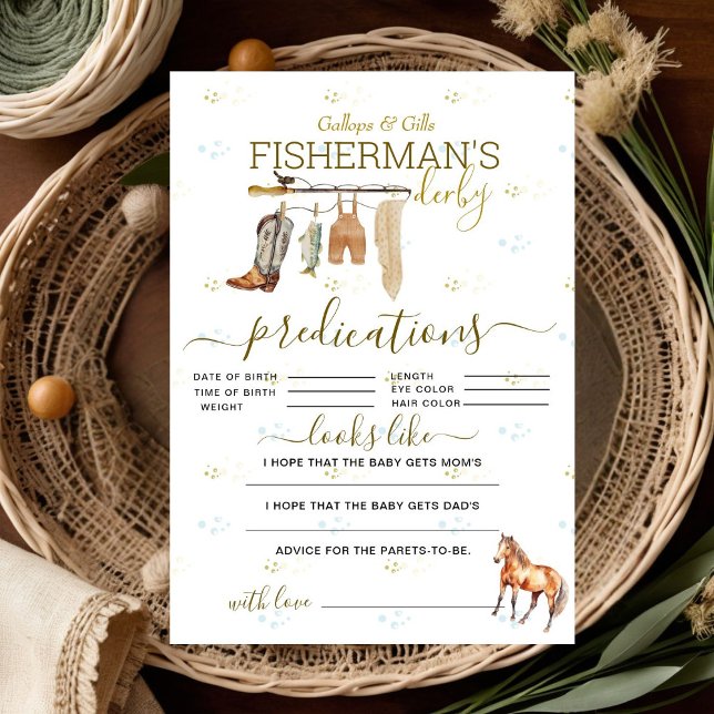 Pequena previsão do Chá de fraldas do Pescador Der (Criador carregado)