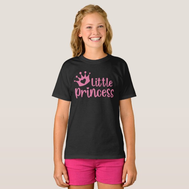 Pequena Princesa. Personalizar T-Shirt (Frente Completa)