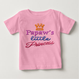 Pequena Princesa Princesa Bebê Toddler T-Shirt