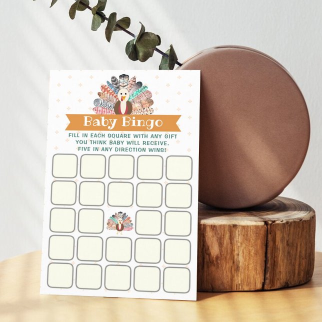 Pequena Turquia A Caminho! Chá de fraldas de Ação  (Criador carregado)