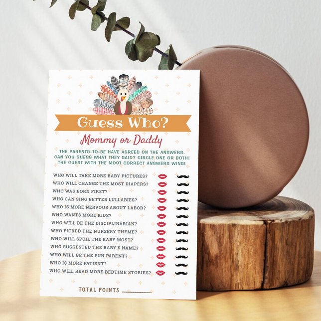 Pequena Turquia A Caminho! Chá de fraldas de Ação  (Criador carregado)