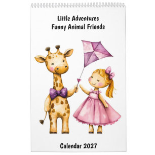 Pequenas Aventuras – Calendário de Amigos Animais