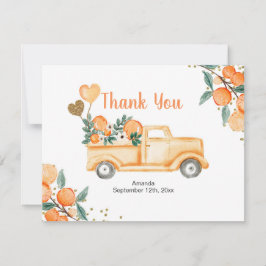 Pequenas Cuecas, Laranjas, Cartões de agradeciment