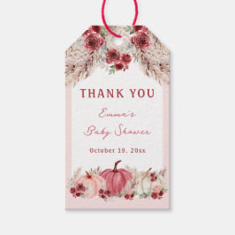 Pequenas etiquetas de Chá de fraldas Rosa-Rosa Mar