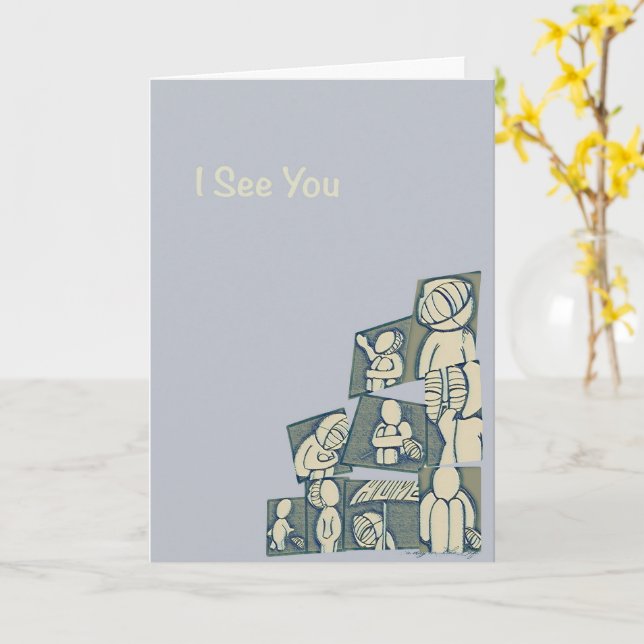 Pequenas Gestos Por Dia no Cartão Life 5 x 7 (Flor Amarela)