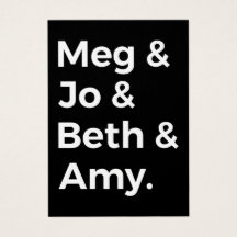 Pequenas Mulheres Caracteres I