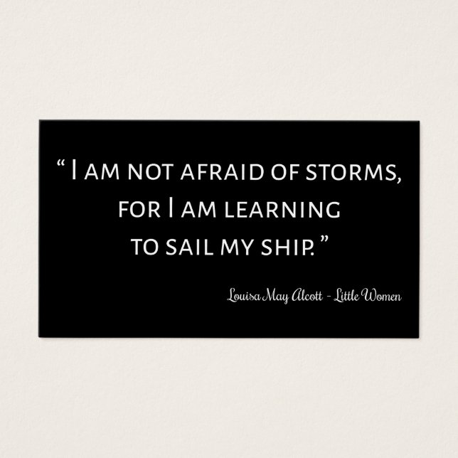 Pequenas mulheres, citando I - Estilo clássico (Frente)