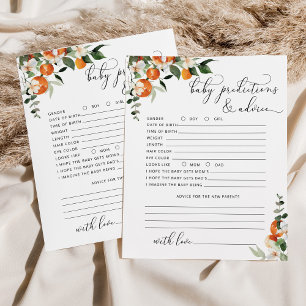 Pequenas predições e conselhos para bebês lindos