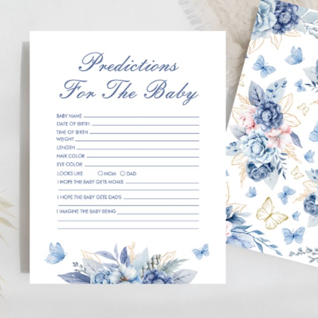 Pequenas Previsões De Borboleta Para Jogo De Bebê (Criador carregado)