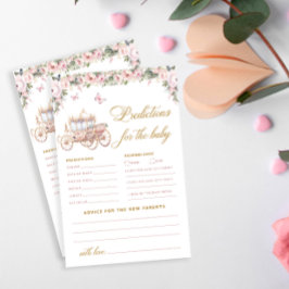 Pequenas previsões de Chás de fraldas da Princesa 