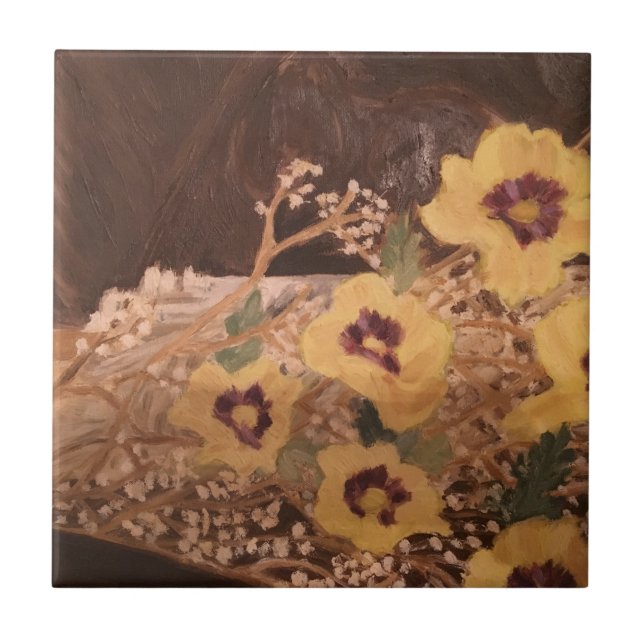 Pequeno (4,25" x 4,25") Azulejo fotográfico cerâmi (Frente)