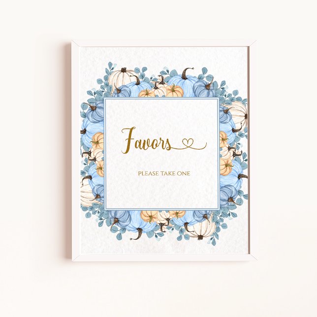 Pequeno abóbora favorece Poster (Criador carregado)