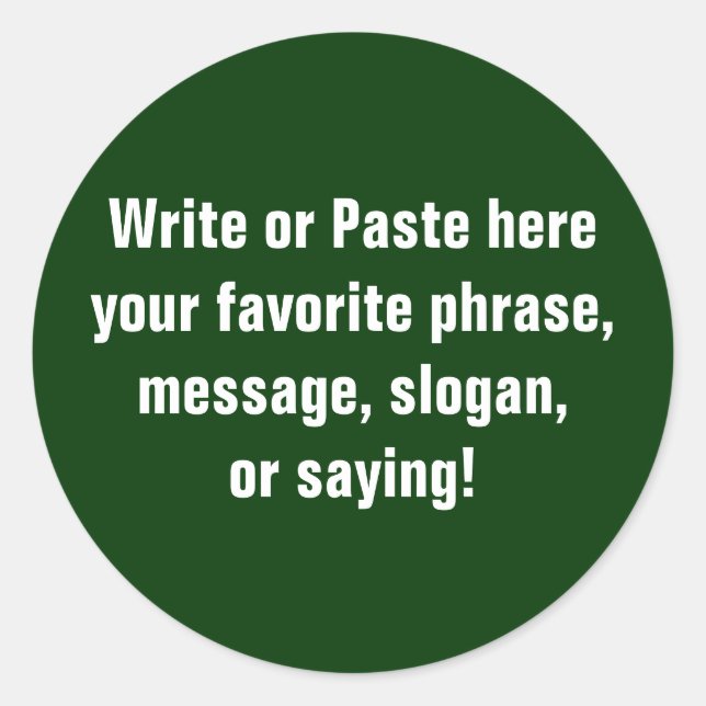 Pequeno adesivo (1½ polegada) (Frente)