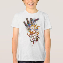 Pequeno Águia Patriota – Camiseta Infantil para 4