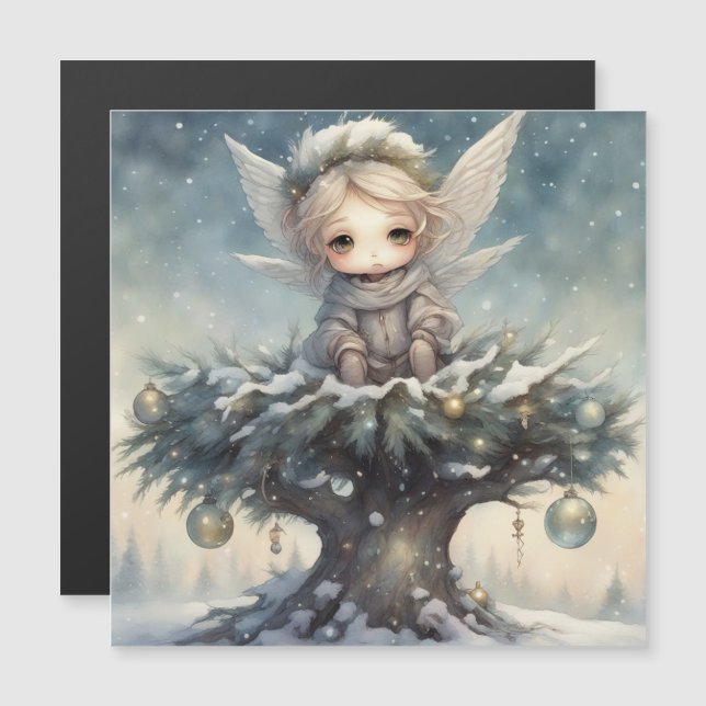 Pequeno Anjo de Natal (Frente/Verso)