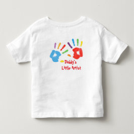 Pequeno Artista do Papai – Camiseta Infantil