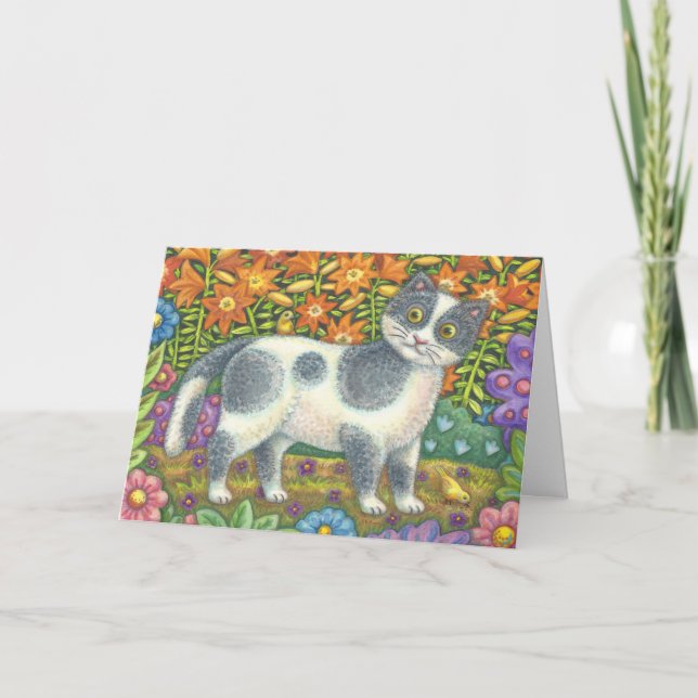 PEQUENO BIRDIE ME DISSE, CARTÃO DE ANIVERSÁRIO DE  (Frente)